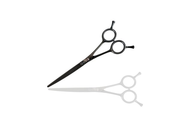 画像1: ケリー BWR-620SS ブラックエクストラファインカーブシザー【WEB限定カラー】 (1)