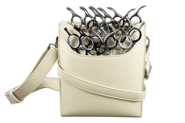 画像2: ケリー　シザーホルダー　ベージュ (2)